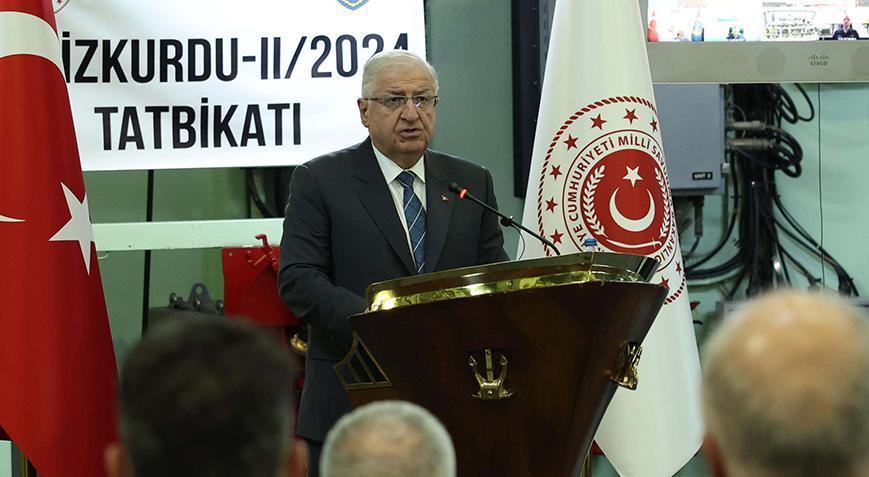 Bakan Güler: Türk Silahlı Kuvvetleri her an harekata hazır