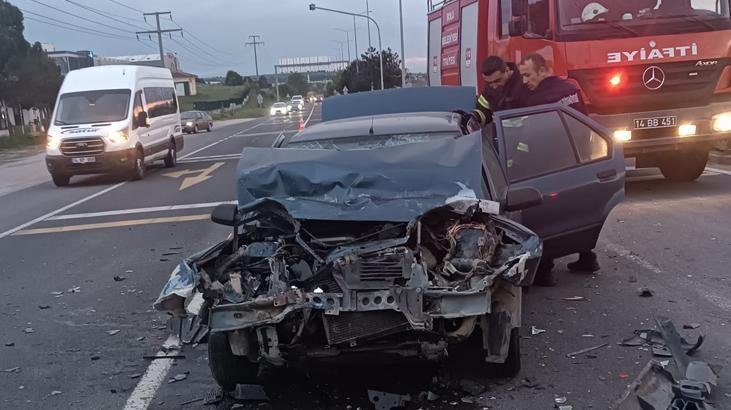 Bolu’da zincirleme kaza! Yaralılar var