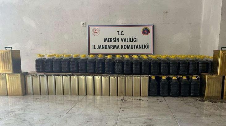 Mersin’de sahte zeytinyağı operasyonu