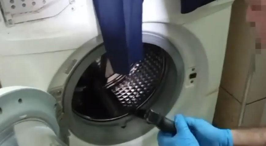 Yer: İzmir! Ruhsatsız tabancalar, çamaşır makinesinden çıktı