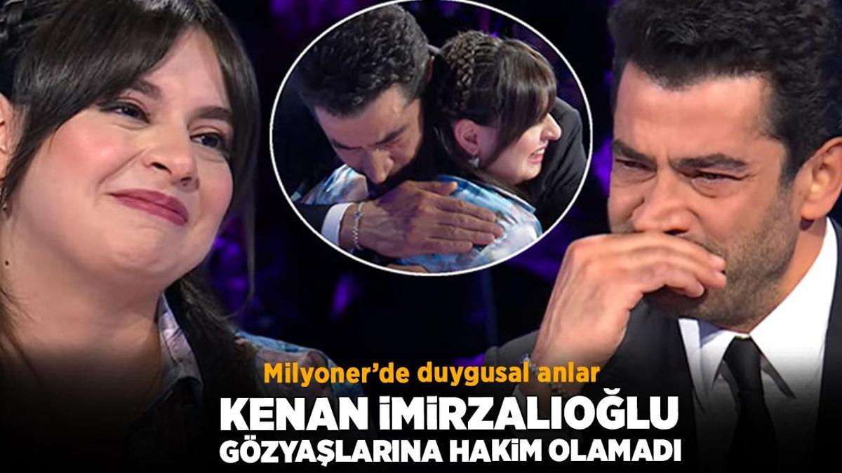 Kim Milyoner Olmak İster’de duygusal anlar! Kenan İmirzalıoğlu gözyaşlarına hakim olamadı