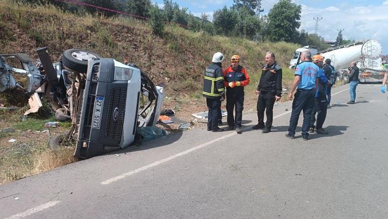 Beton mikseri faciası! 9 kişi yan yana defnedildi