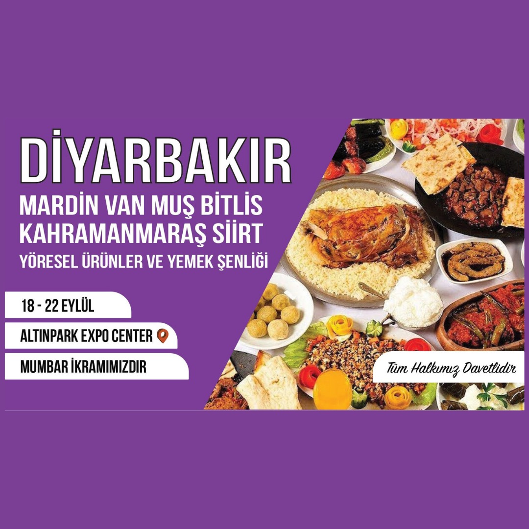 Altınpark Expo Ankara’da Turna Organizasyon’dan Yöresel Lezzetlere Vurgu: Recep Turna’nın Yemek Şenliği Geliyor