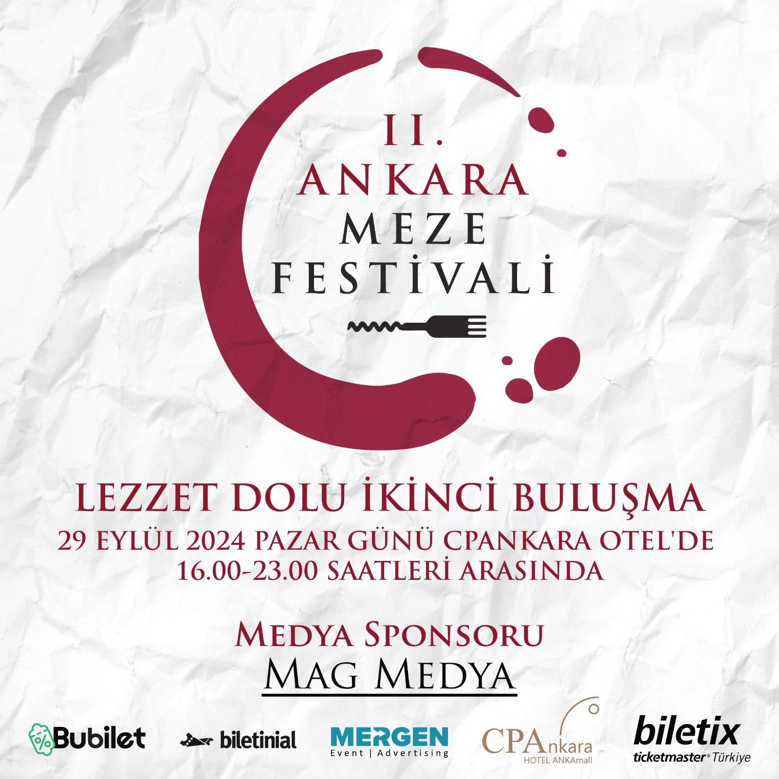 İkinci Ankara Meze Festivali’nde Geleneksel ve Modern Tatlar