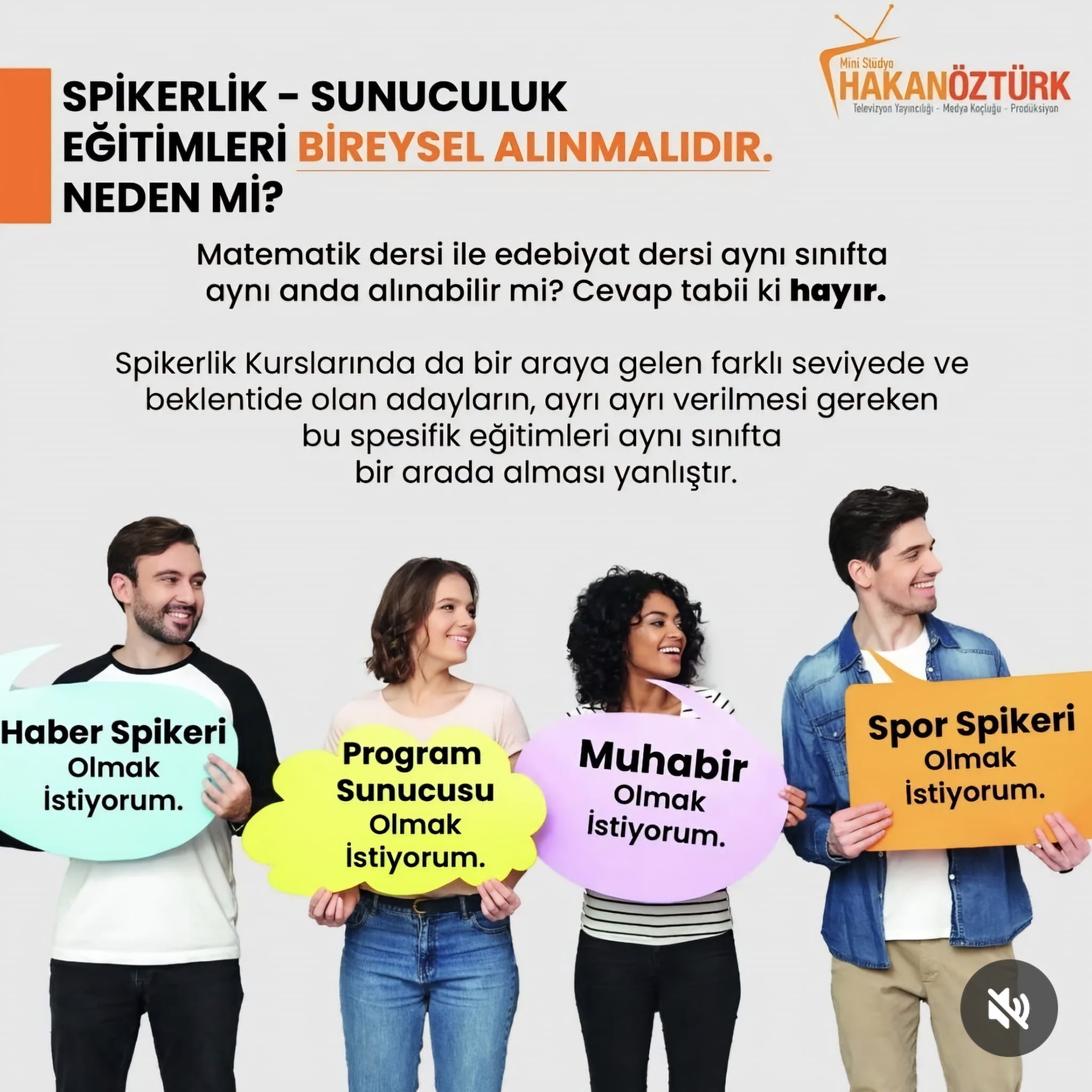 Spiker olmak isteyenlerin yeni hedefi. ‘Medya Koçu Hakan Öztürk ‘