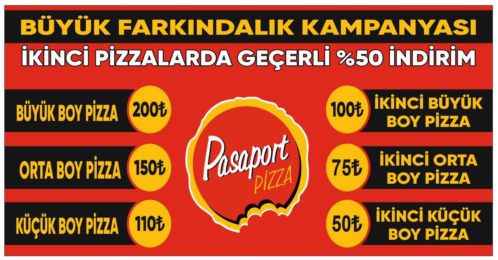 Küçükçekmece Pasaport Pizza’nın Müşteri Yorumları