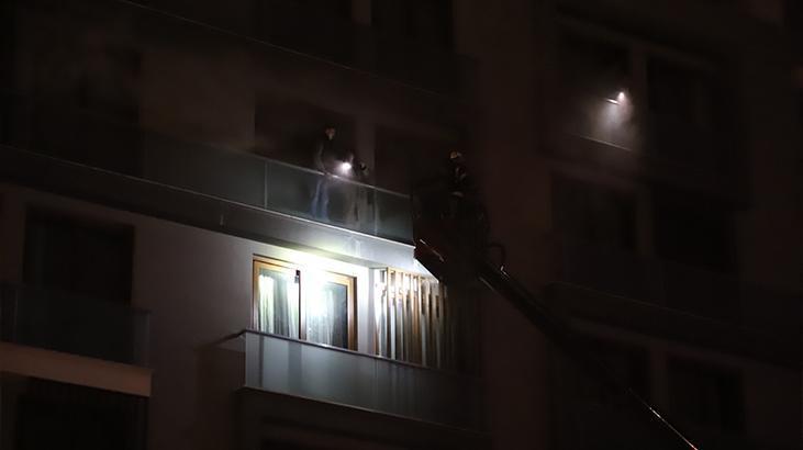 Denizli’de 7 katlı binada yangın çıktı!