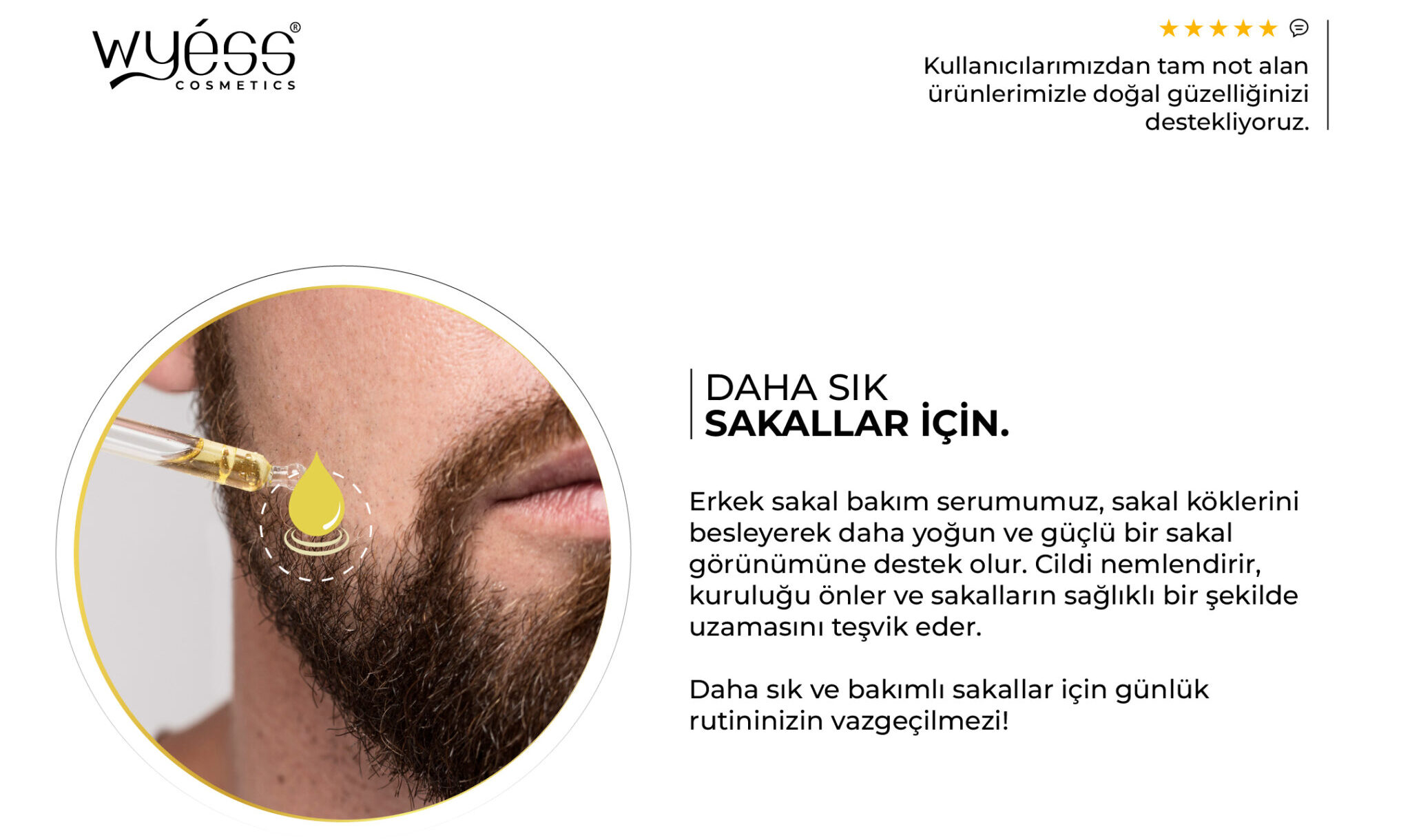 Sakal Kıran Problemlerine Wyess Doğal Bakım Yağlarıyla Son Verin