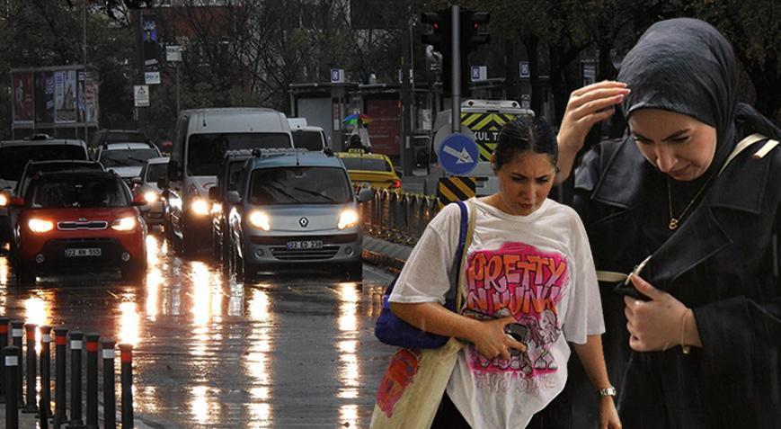Meteoroloji’den Sağanak Uyarısı: Marmara, Ege ve Akdeniz’de Kuvvetli Yağış Bekleniyor