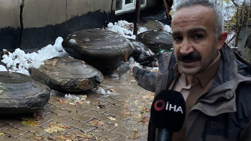 Şemdinli’de Gizemli Taşlar İlgi Çekiyor