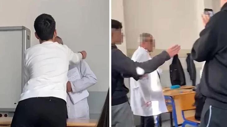 Lisede Öğretmene Yönelik Saygısızlık Kamerada: 7 Öğrenciye Disiplin Cezası