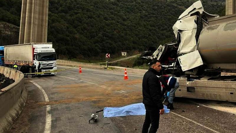 Gaziantep’te Tankerler Kafa Kafaya Çarpıştı: 1 Ölü, 1 Yaralı