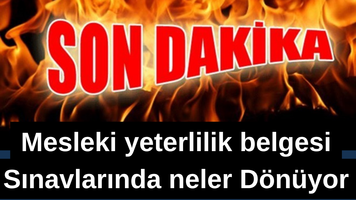 Mesleki Eğitim Sınavlarında Şok İddia: Komisyonlar Küçültülüyor, Kamu Zararı Büyüyor