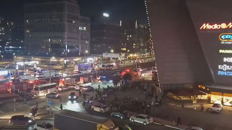 Kağıthane’de Alışveriş Merkezinde Yangın Alarmı