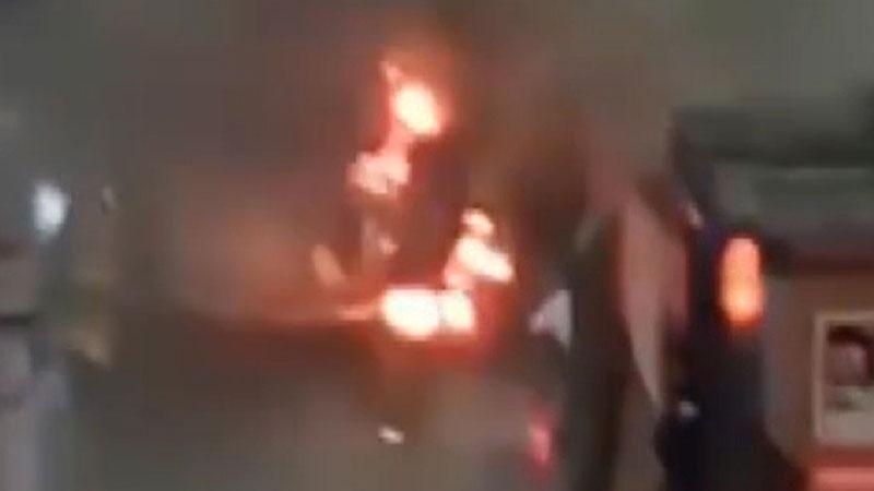 M2 Metro Hattı Taksim İstasyonu’nda Yangın Paniği