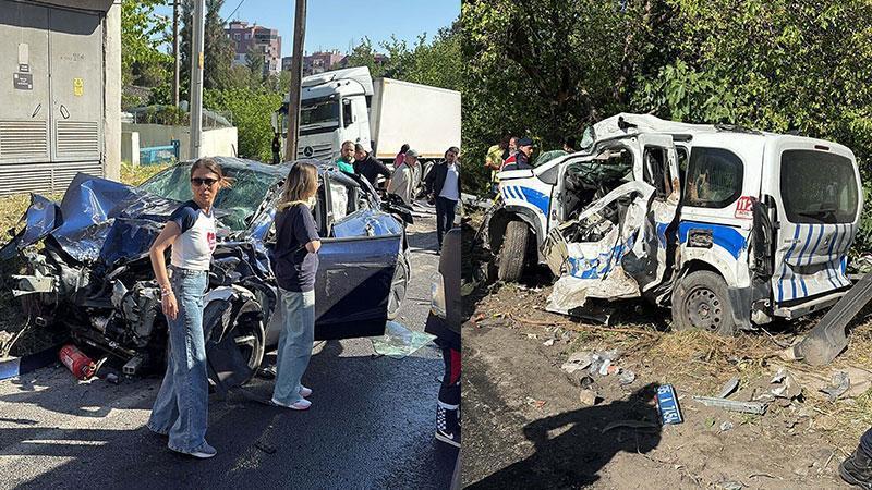 Bornova’da Freni Boşalan Tır 9 Araca Çarptı: 3 Ölü, 4 Yaralı