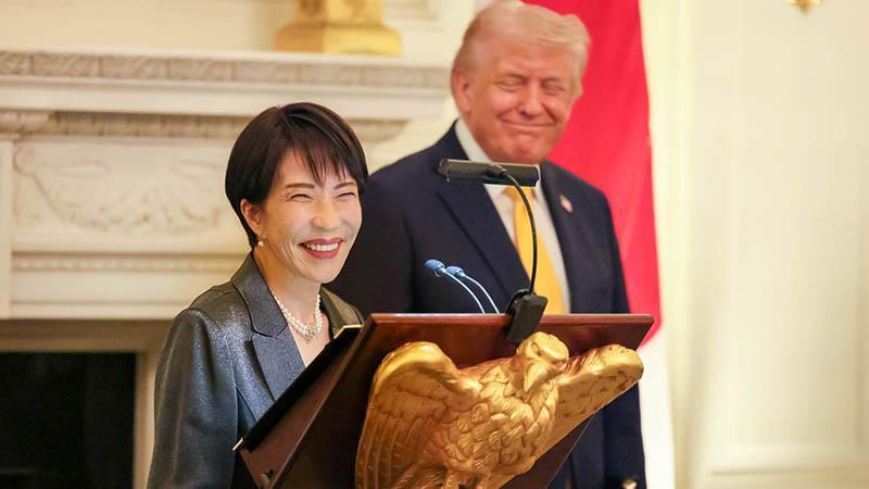 TRUMP VE TAKAİCHİ’DEN “SARSILMAZ İTTİFAK” VURGUSU