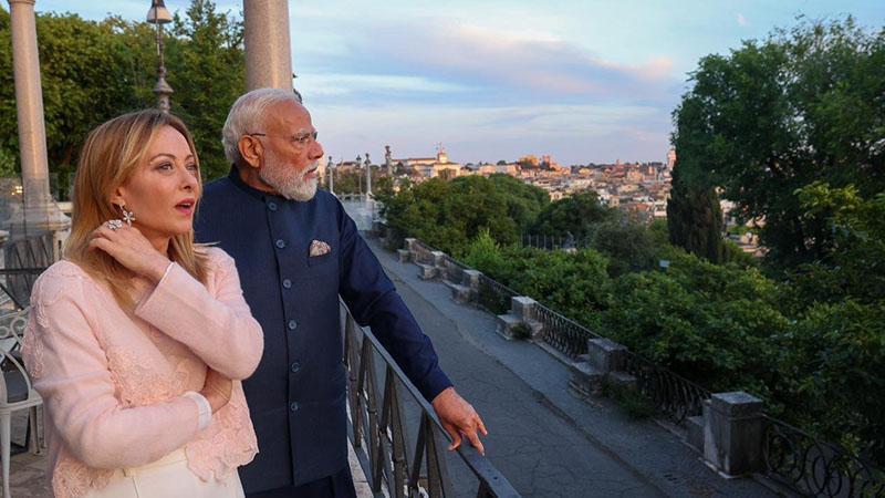 Modi ve Meloni Roma’da Görüştü: İlişkilerde “Stratejik Ortaklık” Vurgusu