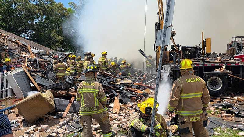 Dallas’ta Doğal Gaz Patlaması: 3 Ölü, 5 Yaralı