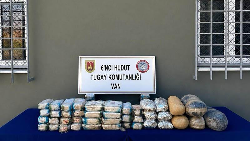 Van Hudut Hattında 44 Kiloyu Aşan Uyuşturucu Ele Geçirildi