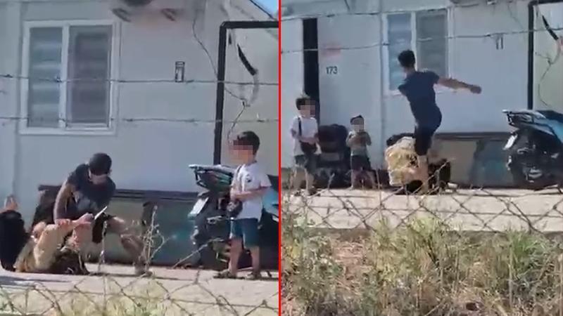 ÇOCUKLARININ GÖZÜ ÖNÜNDE EŞİNİ DARP EDEN ŞÜPHELİ TUTUKLANDI