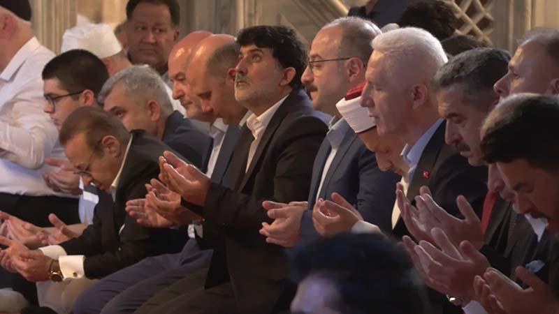15 Temmuz Şehitleri Şehzadebaşı Camii’nde Dualarla Anıldı