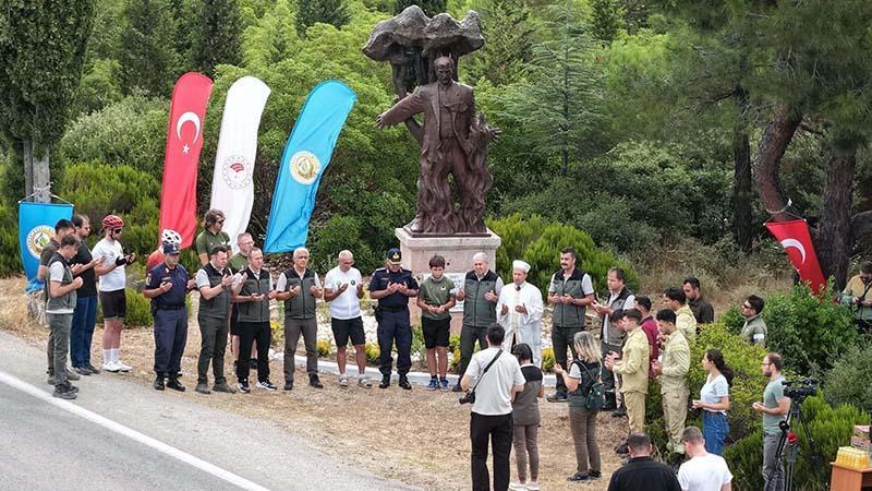 Orman şehidi Talat Göktepe, şehadetinin 32’nci yılında anıldı