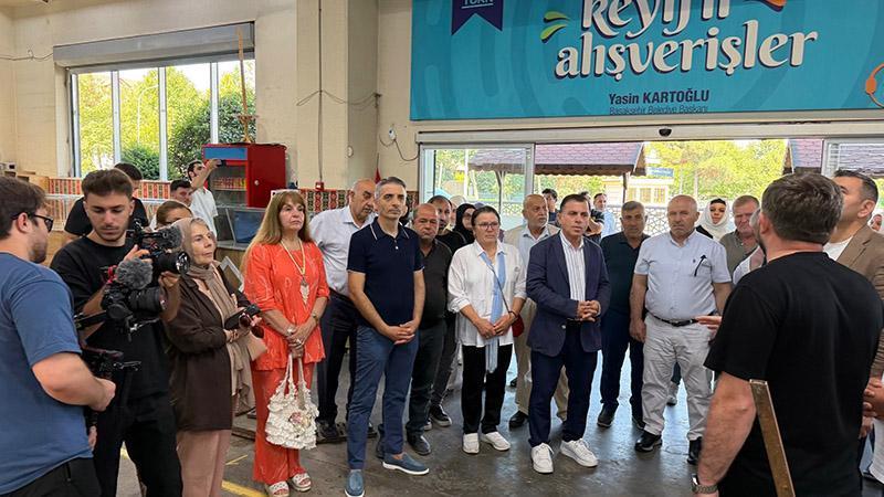 Başakşehir Belediyesi’nin projeleri yerinde incelendi
