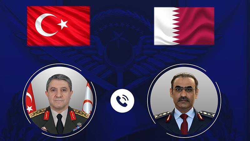 Türkiye ve Katar Genelkurmay Başkanları Telefon Görüşmesi Gerçekleştirdi