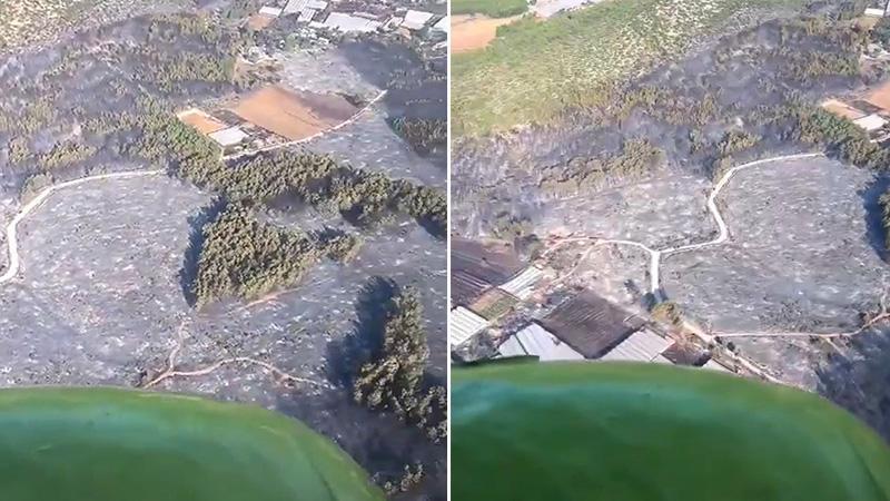 Seydikemer’deki yangın Kaş’a sıçradı: Havadan ve karadan müdahaleyle söndürüldü