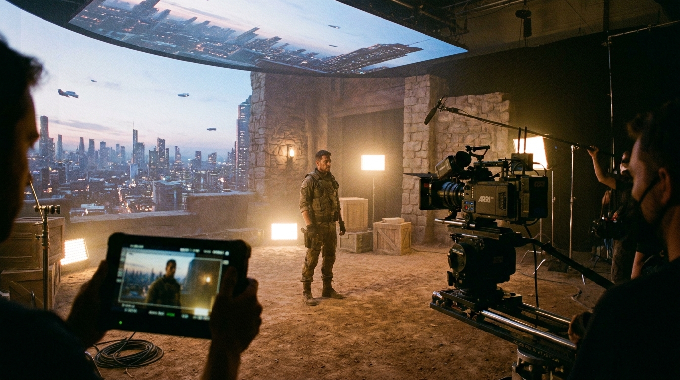 Gerçek Çekim, VFX ve Yapay Zekâ Aynı Filmde: Cinevix Studio’dan Hibrit Prodüksiyon