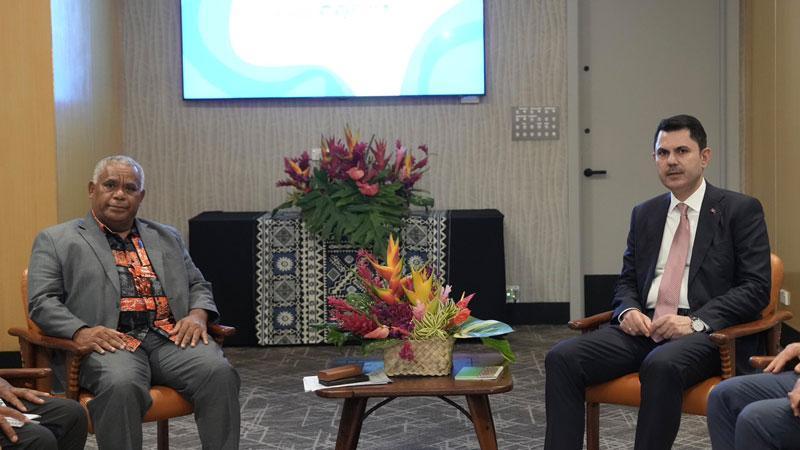 COP31 Başkanı Murat Kurum Fiji’de: İklim diplomasisi için yoğun temas