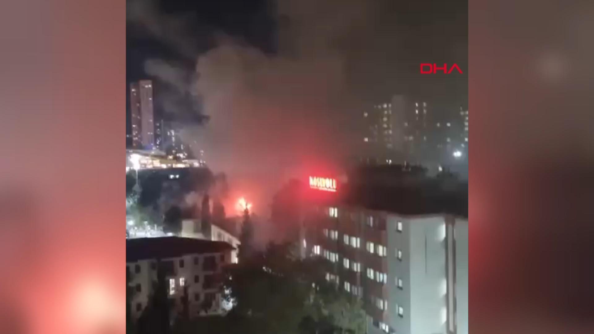 Kartal’da Hastane Çatısında Yangın: Tahliye Edilen Hastalar Yeniden Binaya Alındı