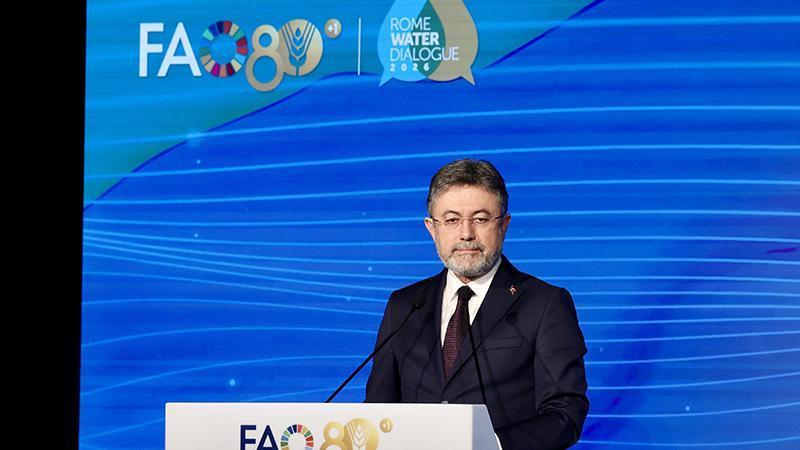 İbrahim Yumaklı’dan Roma’da su ve gıda güvenliği diplomasisi