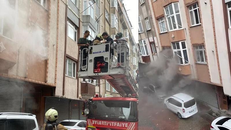 Sultangazi’de Daire Yangını: Üst Katlarda Mahsur Kalanlar Tahliye Edildi